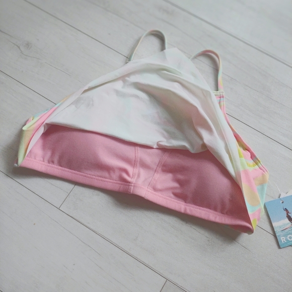 ROXY NEW Tropics Hype Crop Bikini Top - Picture 6 of 13
